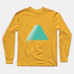 Geometric Triangle Shade Long Sleeve T-Shirt